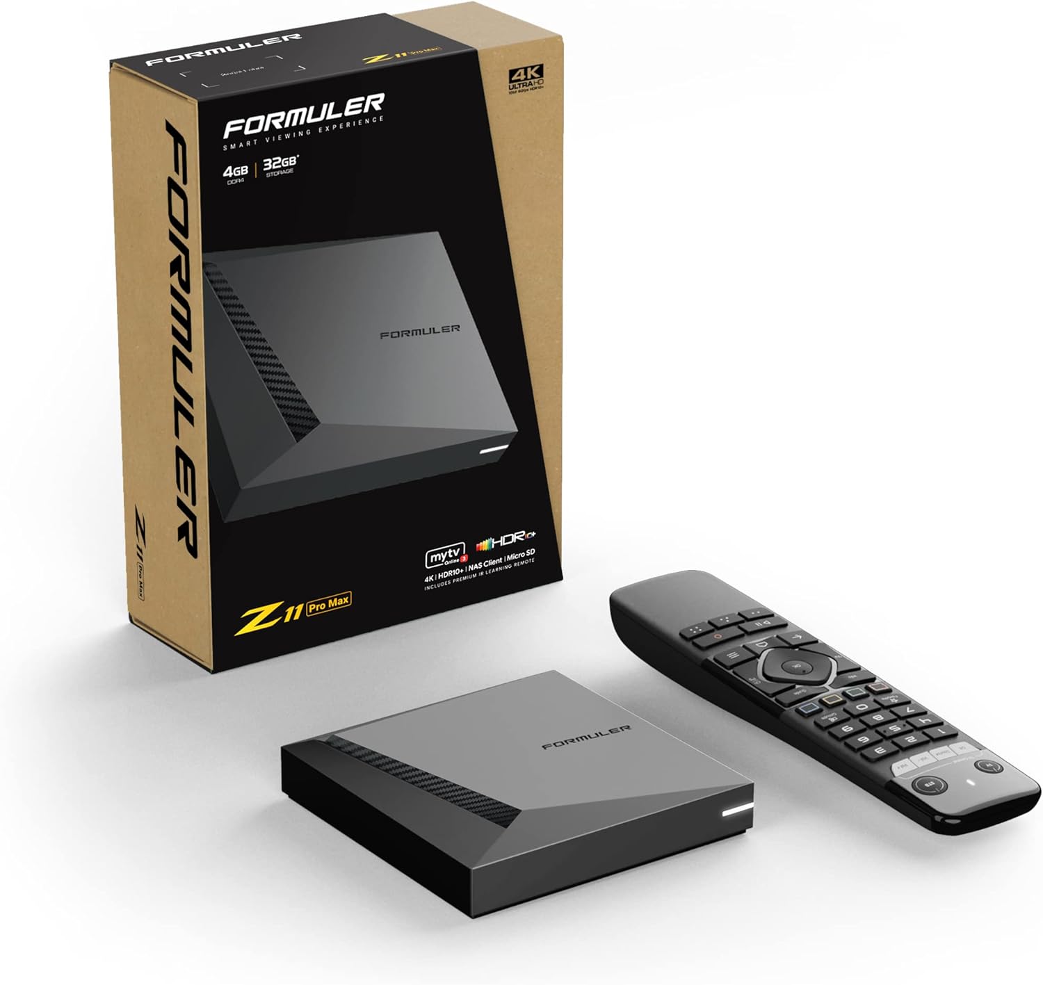 Formuler Z11 Pro Max Android 11 Wireless AX 2×2 Gigabit LAN 4GB Ram 32GB ROM 4K
